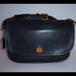 Vintage Leather Coach Crossbody